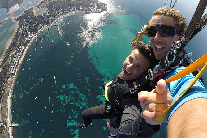 Rottnest Skydive + Hillarys Ferry package - The aircraft ascent and island views