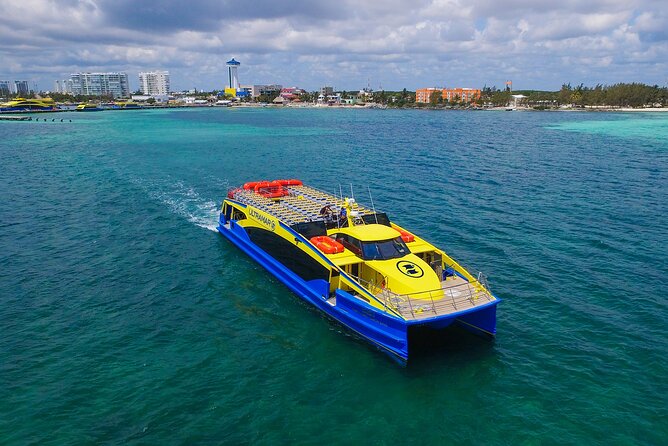 Round Trip Ferry to Isla Mujeres from Cancun - What the Ultramar ferry is like onboard