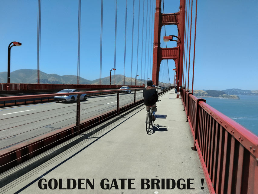 San Francisco: Bike the Bridge & Back with Ferry - Crossing the Golden Gate Bridge at your own pace