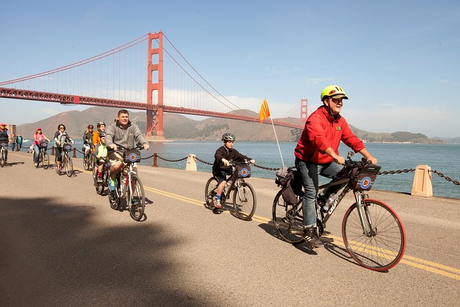 San Francisco Golden Gate To Sausalito Bike Tour - Starting at Fisherman’s Wharf on Taylor Street