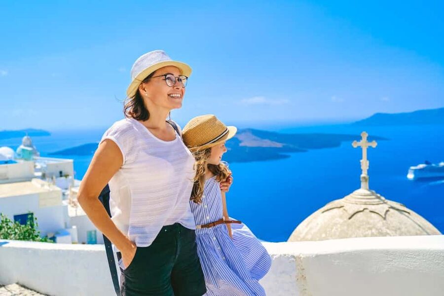 Santorini Guided Day Trip From Crete with Ferry Tickets - The ferry crossing: scenic when calm, rough when it is not