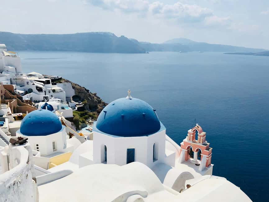 Santorini Guided Day Trip From Crete with Ferry Tickets - Fira: more room to eat, shop, and wander