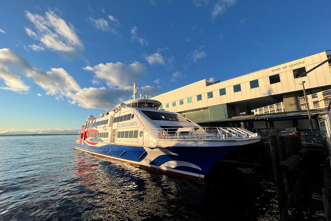 Seattle, WA to Victoria, BC High-Speed Passenger Ferry: ONE-WAY - Weather, delays, and canceled sailings