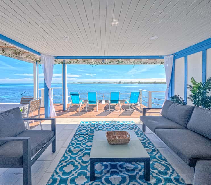 SunCay Private Oceanview Villa up to 6 with Lunch and Ferry - Bahamian lunch, snacks, and included drinks