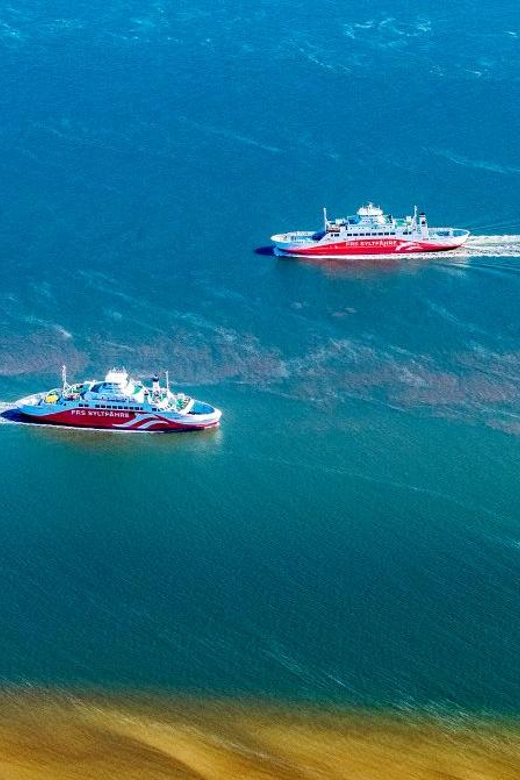 Sylt: Round-Trip or 1-Way Passenger Ferry to Rømø, Denmark - Food, shopping, and the two ferry names