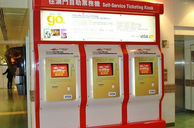 TurboJet Ferry E-Ticket from Hong Kong to Macau - What the TurboJet ride is like
