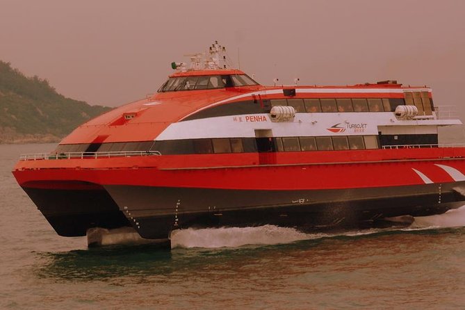 TurboJet Ferry E-Ticket from Hong Kong to Macau - Arriving at Macau Maritime Ferry Terminal
