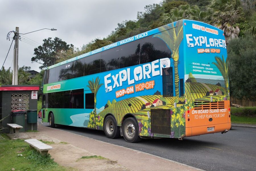 Waiheke Island: Ferry & Hop-On Hop-Off Explorer Bus Tickets - Beaches and villages break up the wine stops