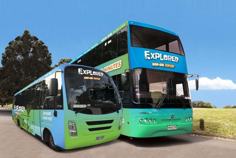 Waiheke Island: Ferry & Hop-On Hop-Off Explorer Bus Tickets - The app makes the loose schedule easier